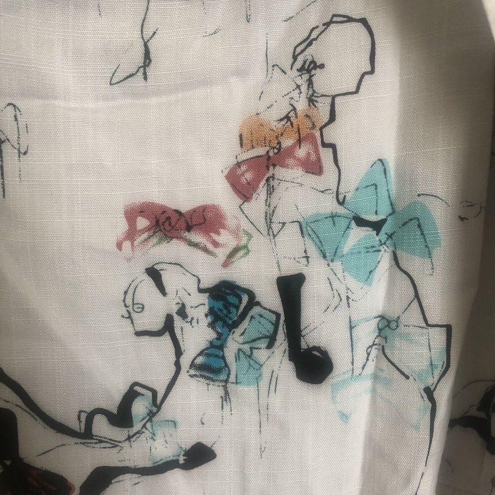 Doe & Rae Ruffled Patterned Tank Size Large - Picture 4 of 10